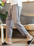 Cotton Linen Comfy Long Men's Pants