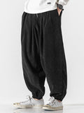 Men Corduroy Harem Pants