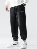 Autumn Winter Simple Design Corduroy Men's Pants