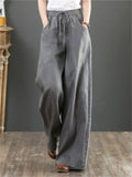 Extra Wide Leg Long Pants For Women