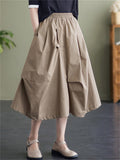 Casual High Waisted Slim Irregular Ladies Skirt