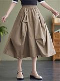 Casual High Waisted Slim Irregular Ladies Skirt