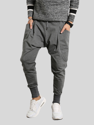 Wide Leg Saggy Loose Men's Pants