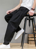 Men's Cotton Linen Chinese Style Simple Lantern Pants