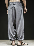 Loose Elastic Large  Size Pants For Men