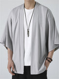 Ice Silk Oversize Loose Shirts For Men