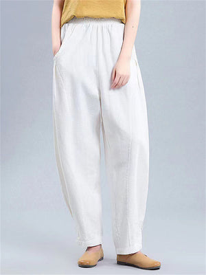 Fashion Bloomers High-waist Pants