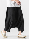 Men's Loose Solid Color Harem Pants