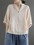 Summer Linen Shirts For Women