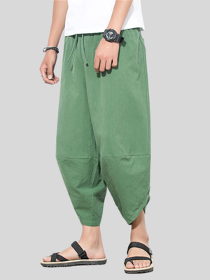 Drawstring Loose Fashion Pants With Pockets