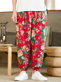 Thin Floral Colombia Long Men's Pants