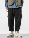 Summer Thin Trendy Joggers Long Cargo Pants For Men