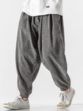 Men Corduroy Harem Pants