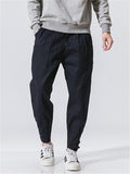 Men's Japanese Style Casual Straight Cargo Pants