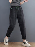 Slim Large Size Comfortable Harem Female Jeans