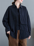 New Autumn Solid Loose Comfy Stylish Women's Jackets