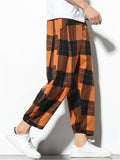 Casual Linen Bloomers Loose Pants