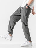 Popular Summer Autumn  Thin Long Streetwear Men's Pants