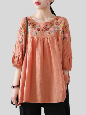 Women's Vintage Embroidered Shirts