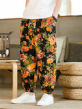 Thin Floral Colombia Long Men's Pants