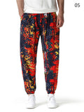 Trendy Cotton Printed Lantern Pants for Men