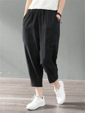 Vertical Stripe Summer Girls Hip Pants