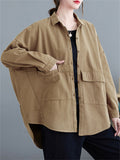 New Autumn Solid Loose Comfy Stylish Women's Jackets