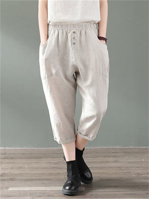 Women's Summer New Cropped Thin Pants