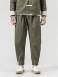 Cargo Solid Color Casual Pants For Men