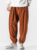 Men Corduroy Harem Pants