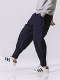 Men's Japanese Style Casual Straight Cargo Pants