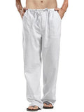 Men's Linen Loose Straight Pants