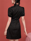 Chinese Cheongsam Style Dress For Young Lady