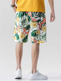 Men's Summer Short Printed Beach Pants For Leisure Vacation