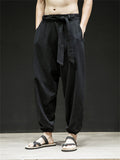 Loose Elastic Large  Size Pants For Men