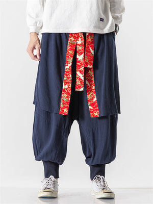 Men's Chinese Hanfu Loose New Design Pants