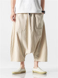 Men's Loose Solid Color Harem Pants