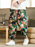 Thin Floral Colombia Long Men's Pants