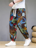 Trendy Patchwork Printed Multicolor Pants