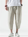 Trendy Comfy Solid Color Pants With Pockets