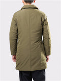 Men's Winter Warm Vintage Midi Coat