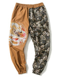 Chinese Style Dragon Printing Vogue Pants For Men