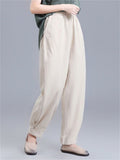 Fashion Oversized Retro Lantern Female Pants