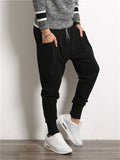 Wide Leg Saggy Loose Men's Pants