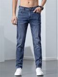 Korean Style Stretch Modern Slim Fit Men's Jeans