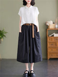 Relaxed Casual Cropped Ladies Pants On Sale