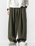 Good Quality Harem Men's Solid Color Pants