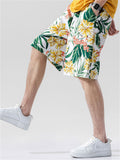 Men's Summer Short Printed Beach Pants For Leisure Vacation