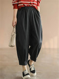 Summer Fall New Casual Loose Solid Pants For Women