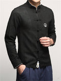 Fashionable Charming Cotton Linen Men's Jackets